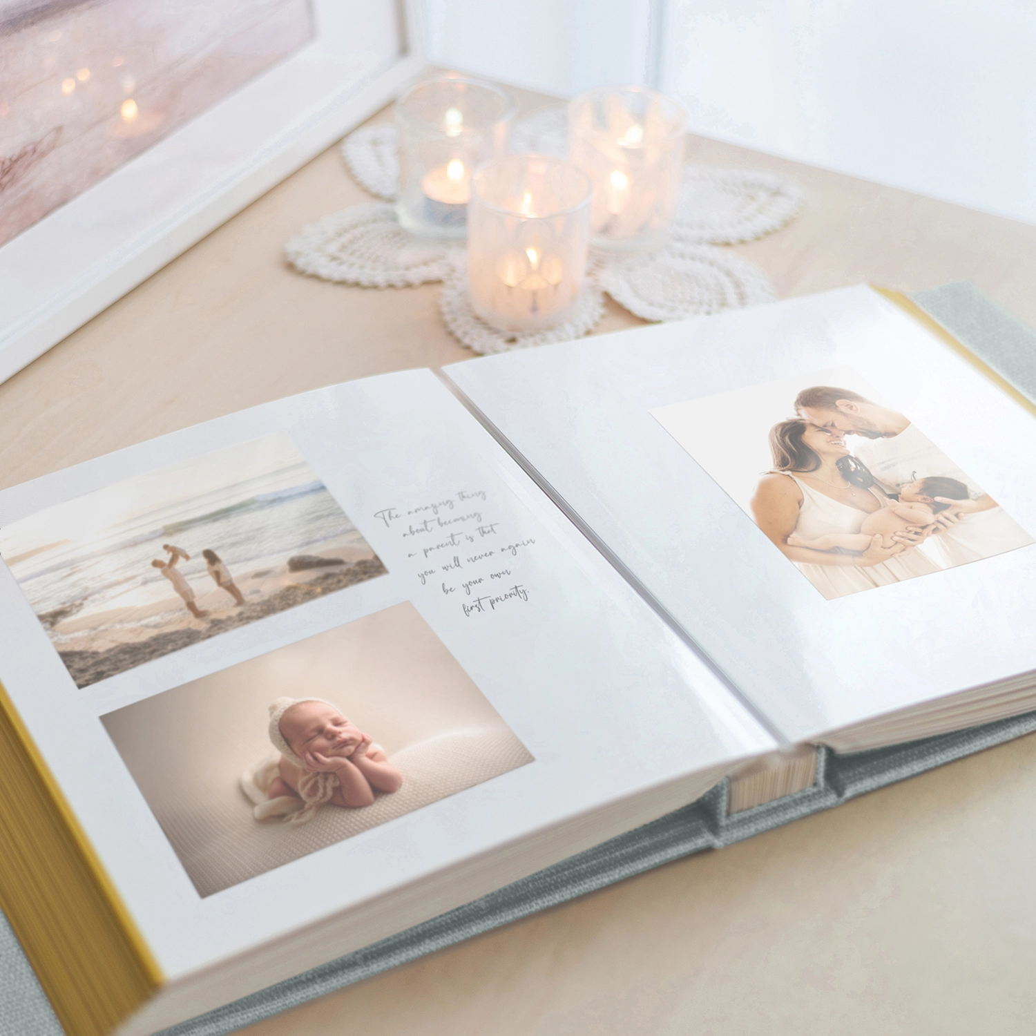 Velvet Baby Self Adhesive Photo Album - Image 5