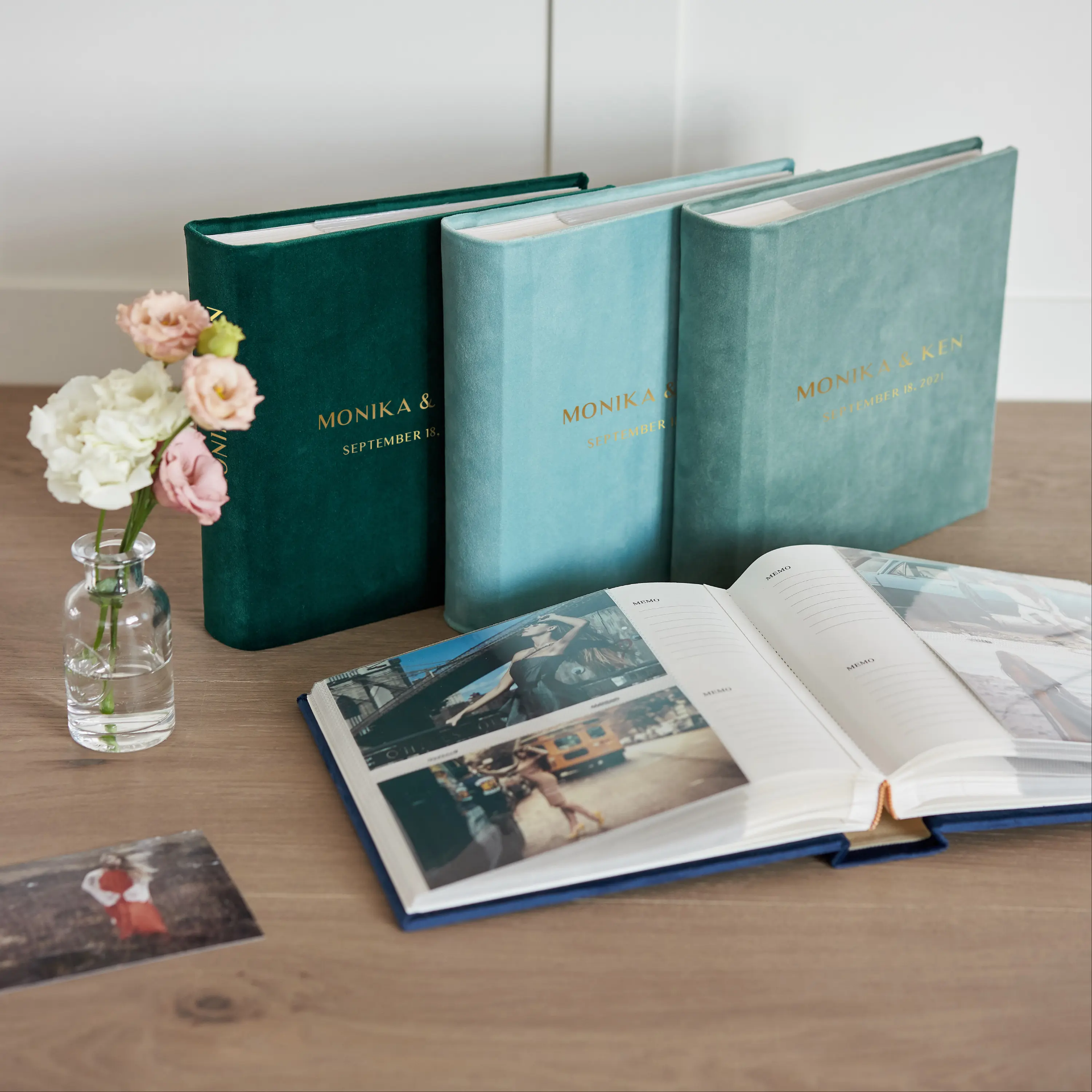 Velvet Slip In Photo Album for 200 4x6 or 5x7 Photos