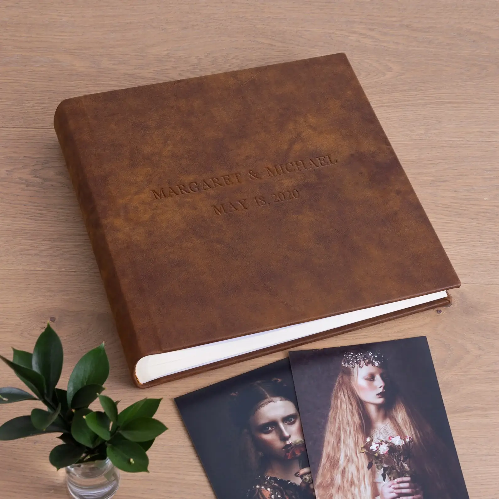 Leather Slip In Photo Album for 200 4x6 or 5x7 Photos - Image 2