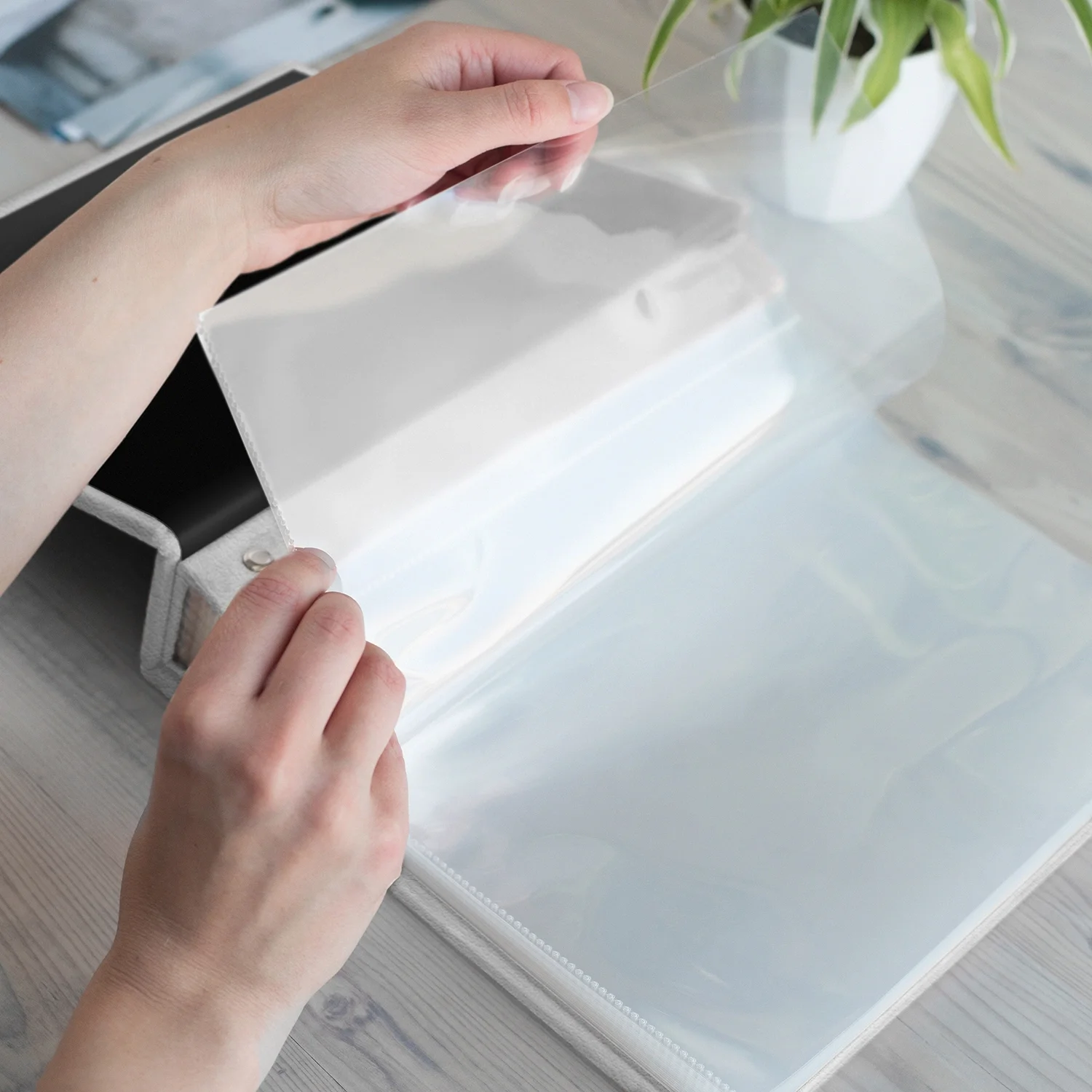 Eco Leather Slip In Photo Album for 8x10 Photos UV - Image 4