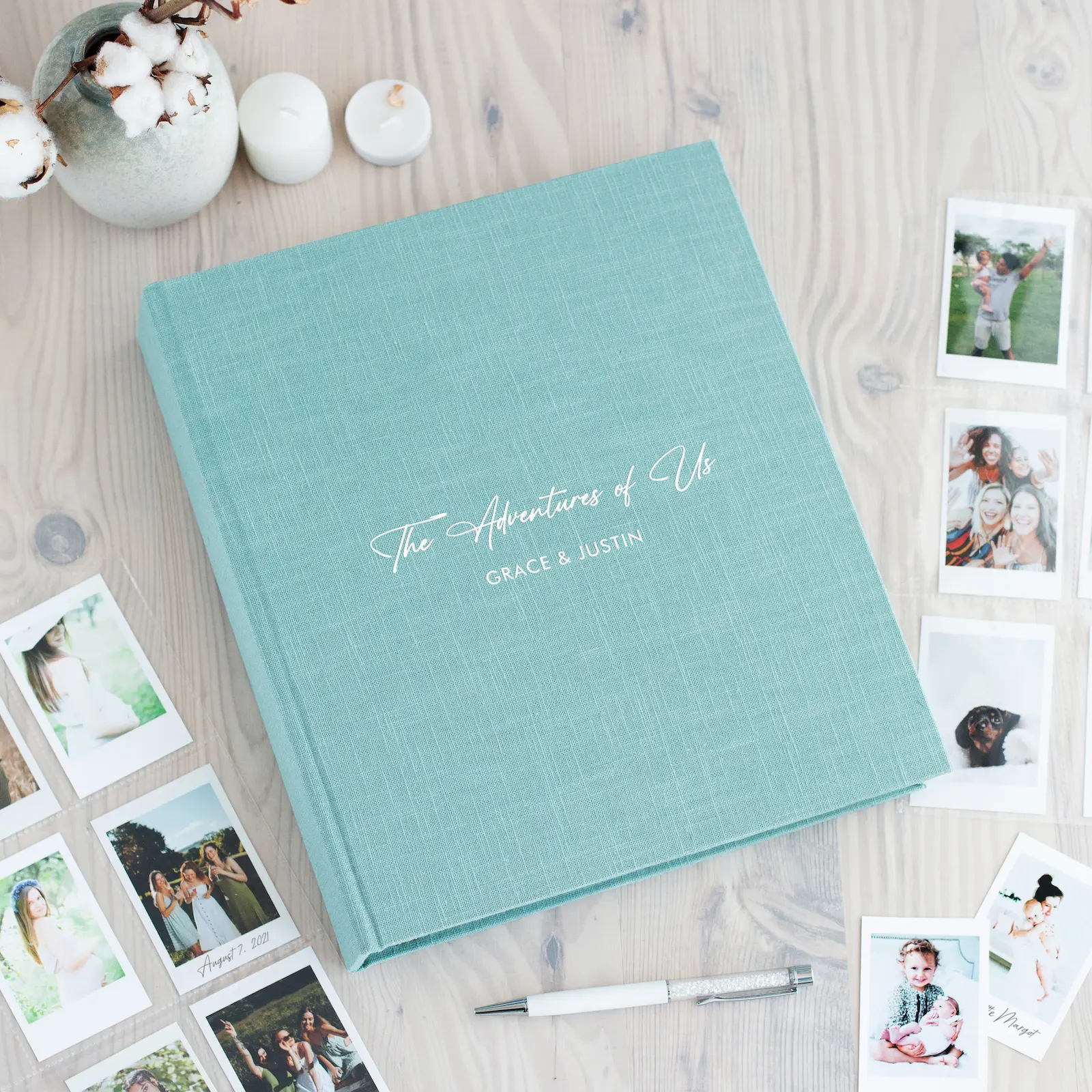 Linen Instax Mini Photo Album - Image 3