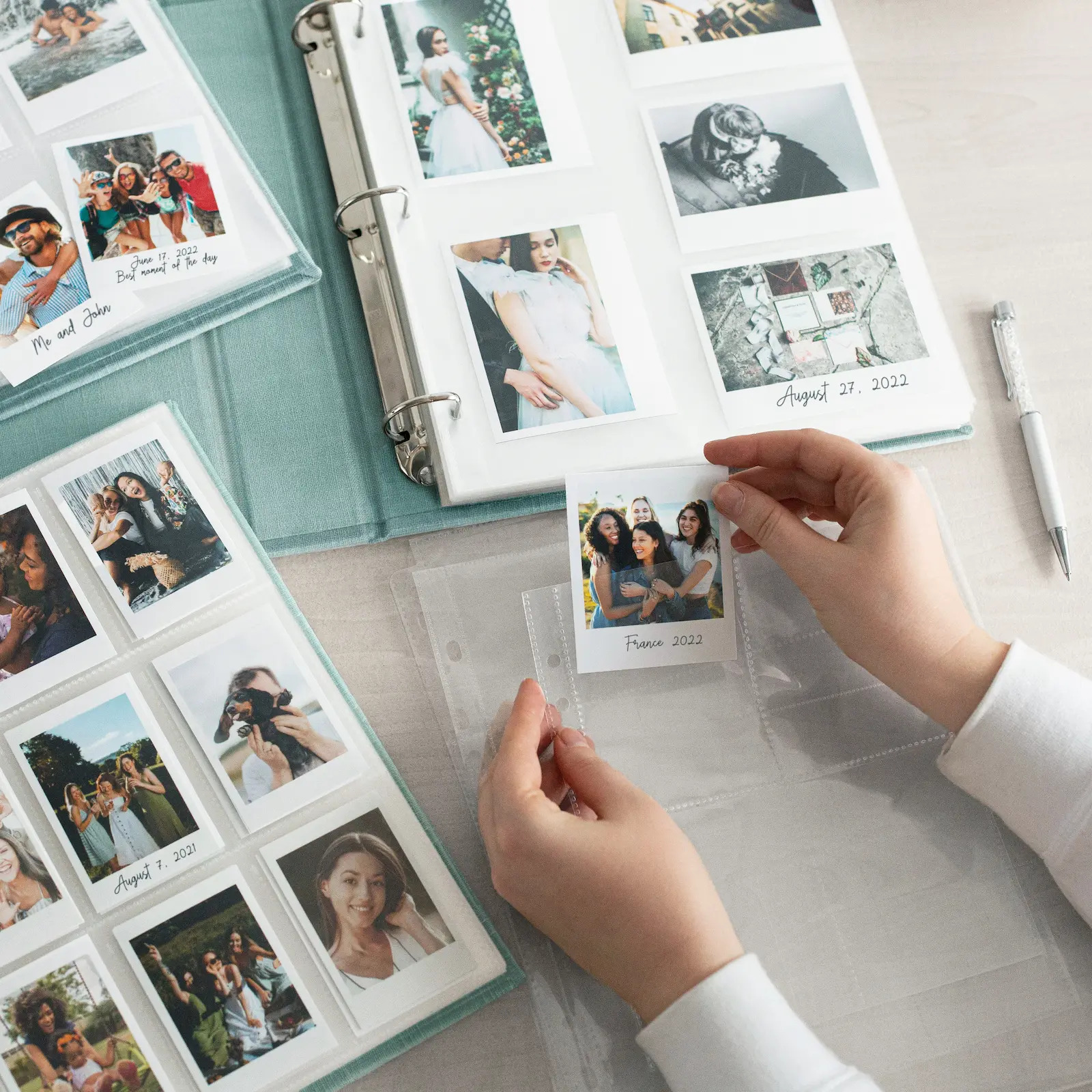 Linen Instax Mini Photo Album - Image 6