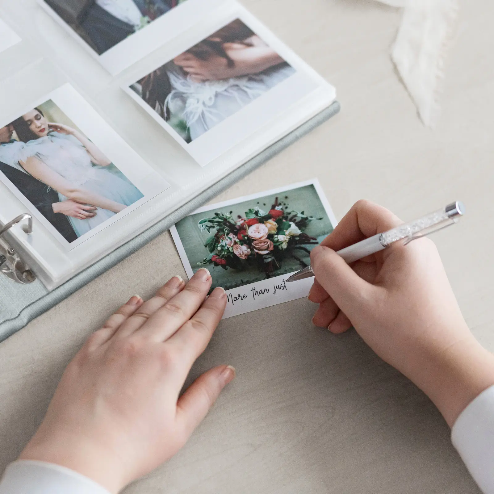Linen Instax Wide Photo Album - Image 4