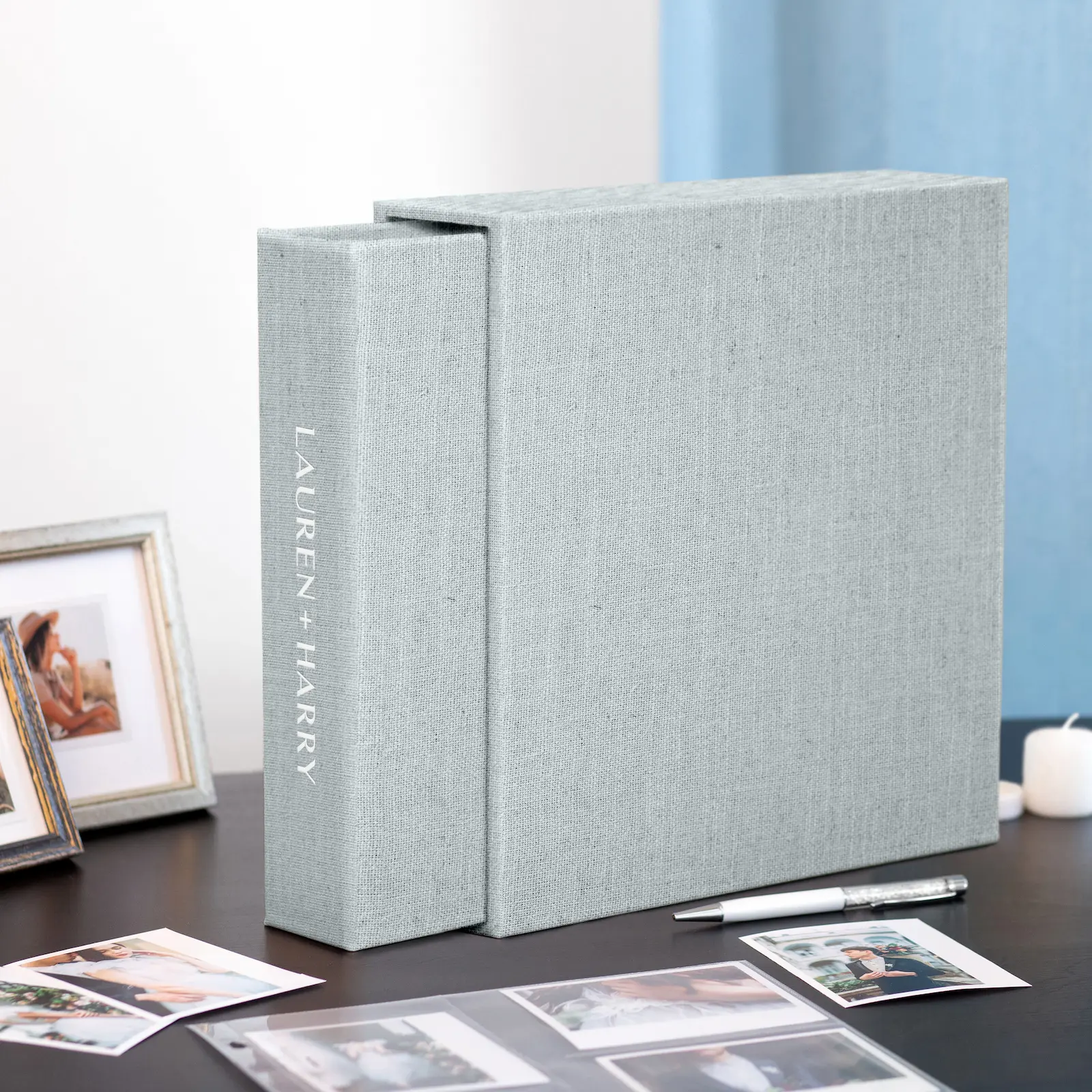 Linen Instax Wide Photo Album - Image 5