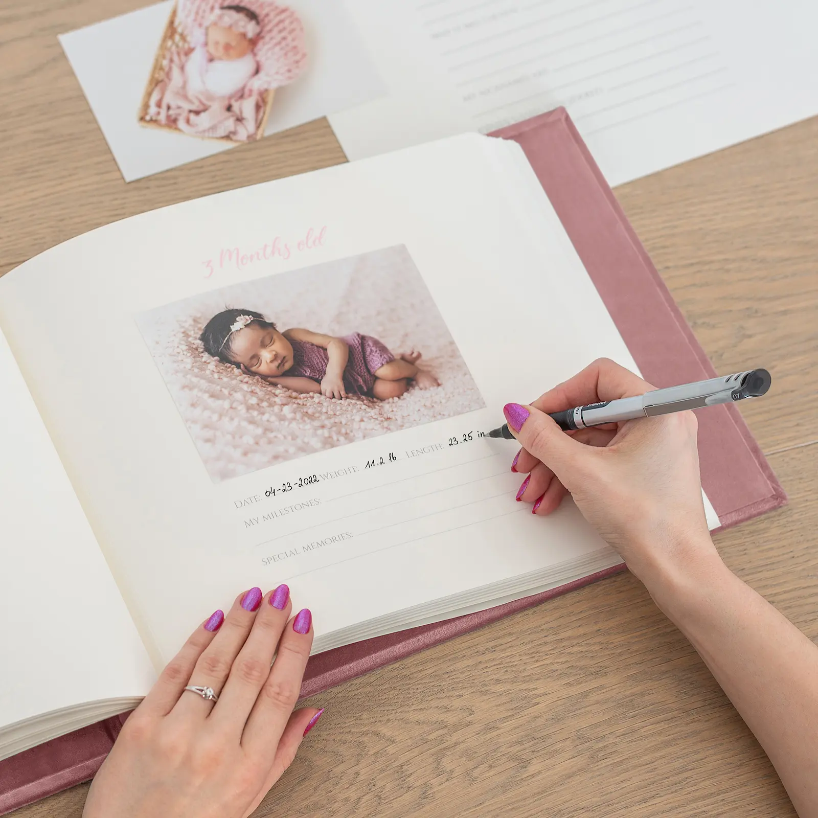 Velvet Baby Photo Book - Image 2