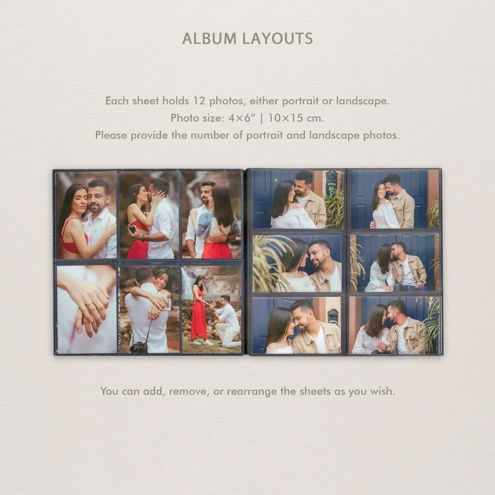 Velvet Slip In Photo Album for 120-1200 4x6 Photos - Image 6