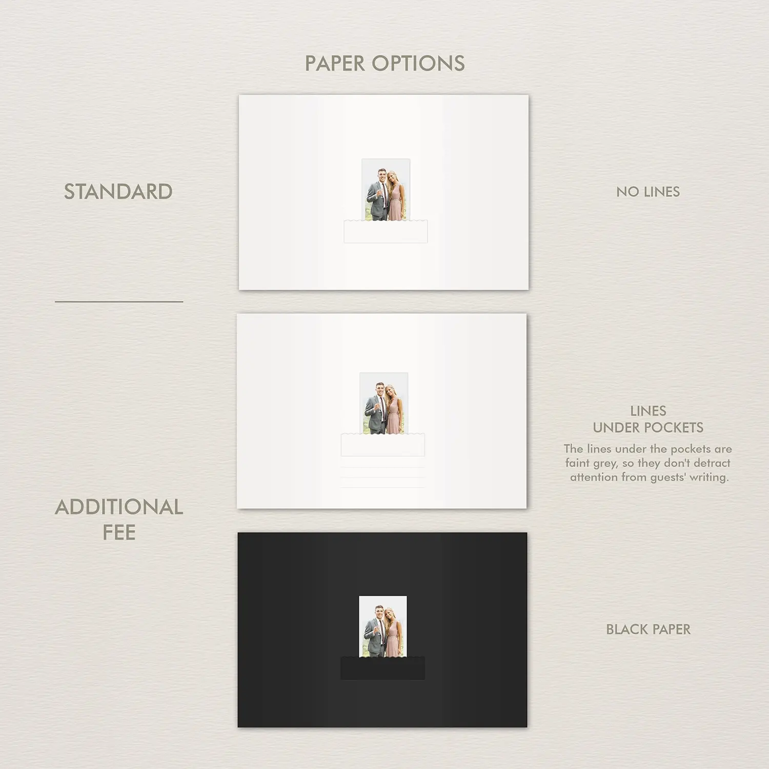 Leather Wedding Guest Book - Image 5