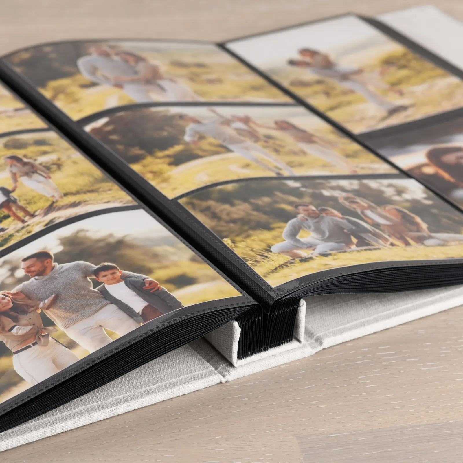 Linen Slip In Photo Album for 100-1000 4x6 Photos, Design M2 - Image 5