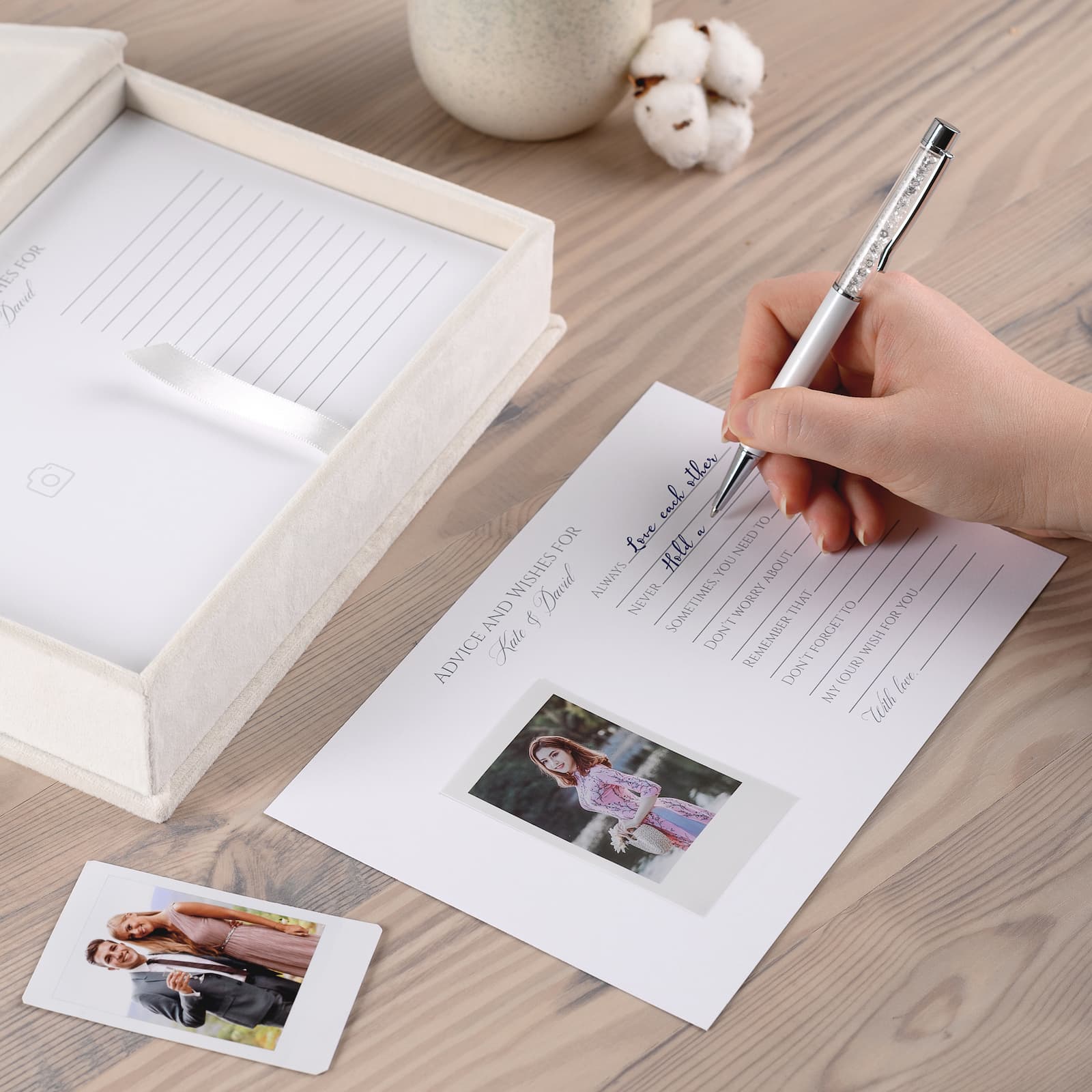 Velvet Box + Wedding Advice Cards - Image 7