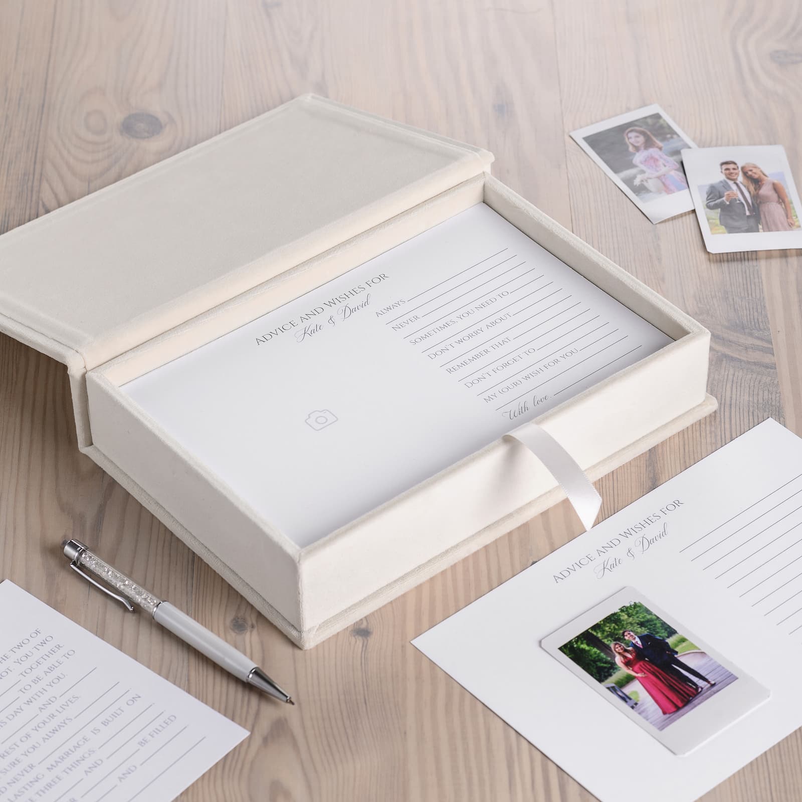 Velvet Box + Wedding Advice Cards - Image 2