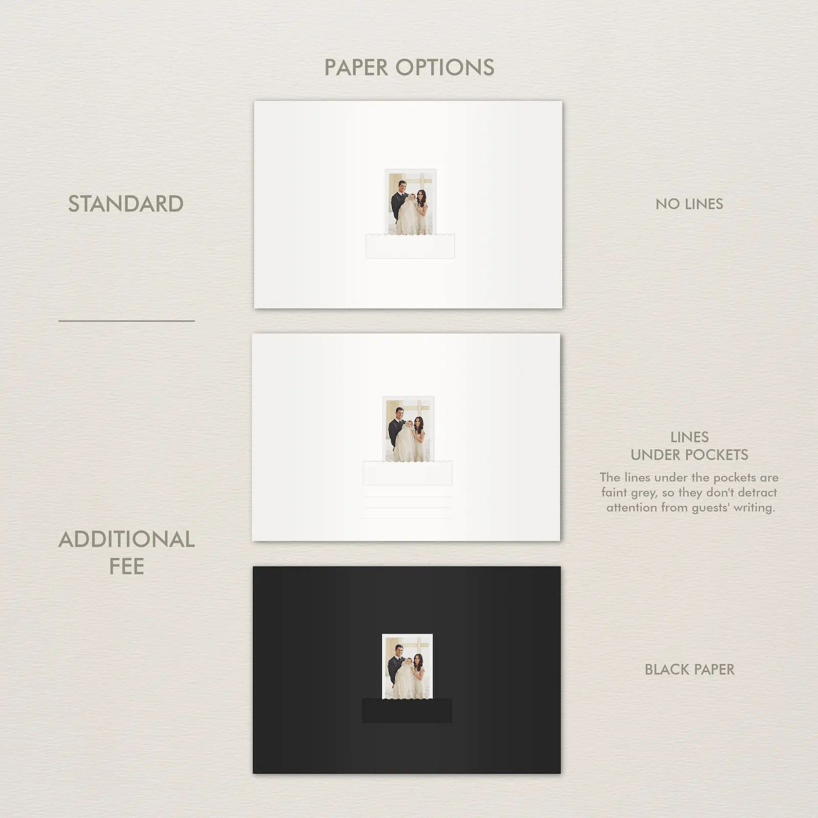Suede Wedding Guest Book - Image 5