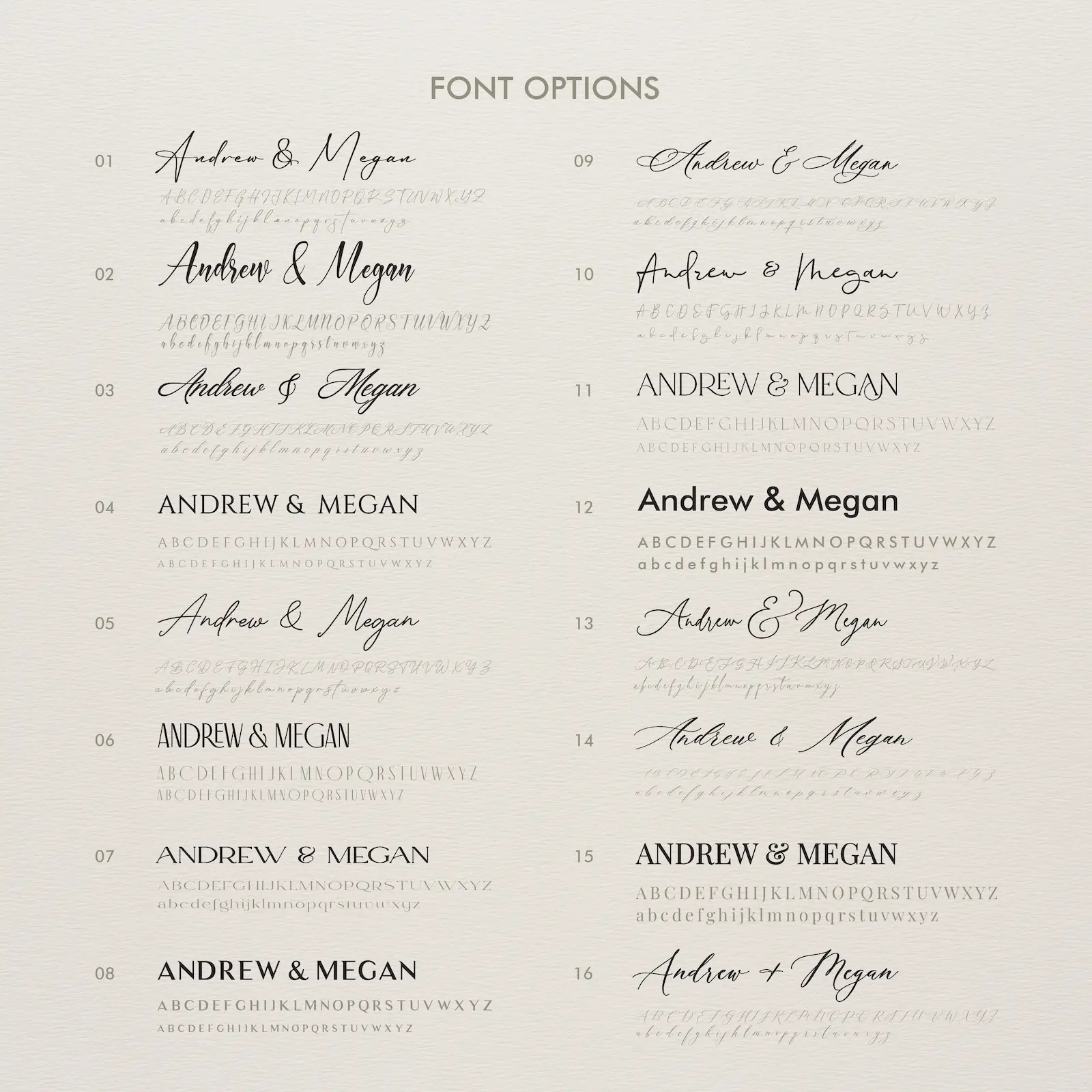 Linen Wedding Guest Book UV - Image 8