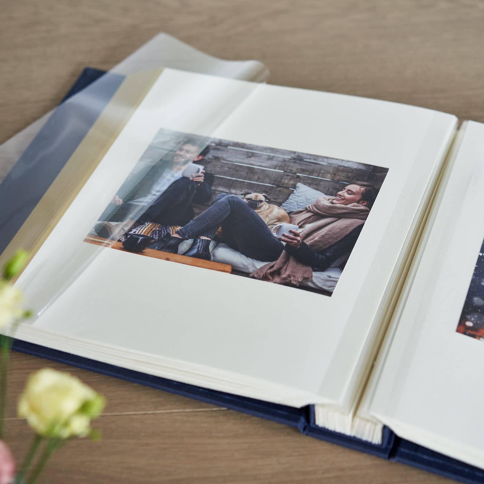 Cotton Self Adhesive Photo Album - Image 5