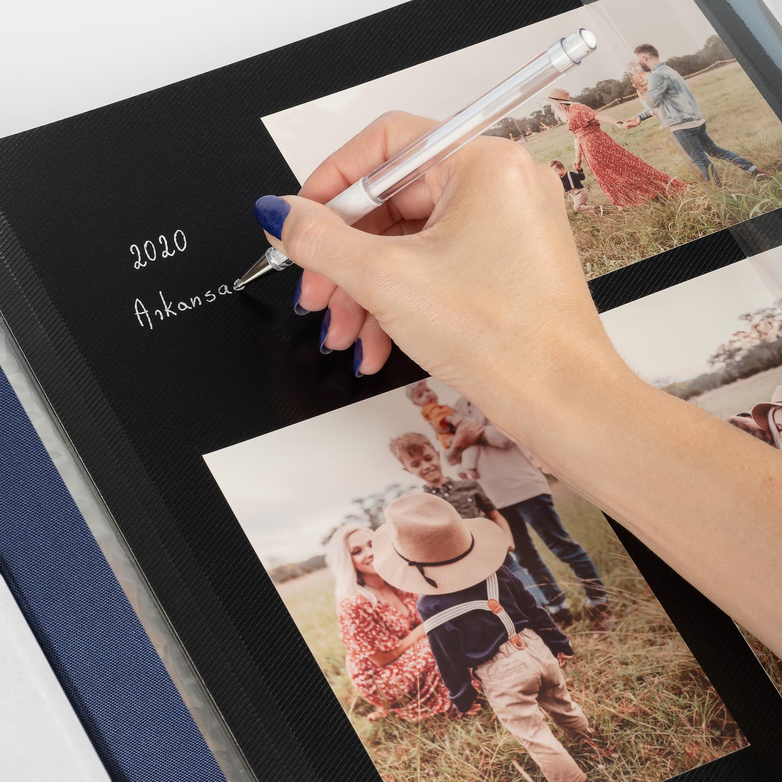 Cotton Self Adhesive Photo Album - Image 6