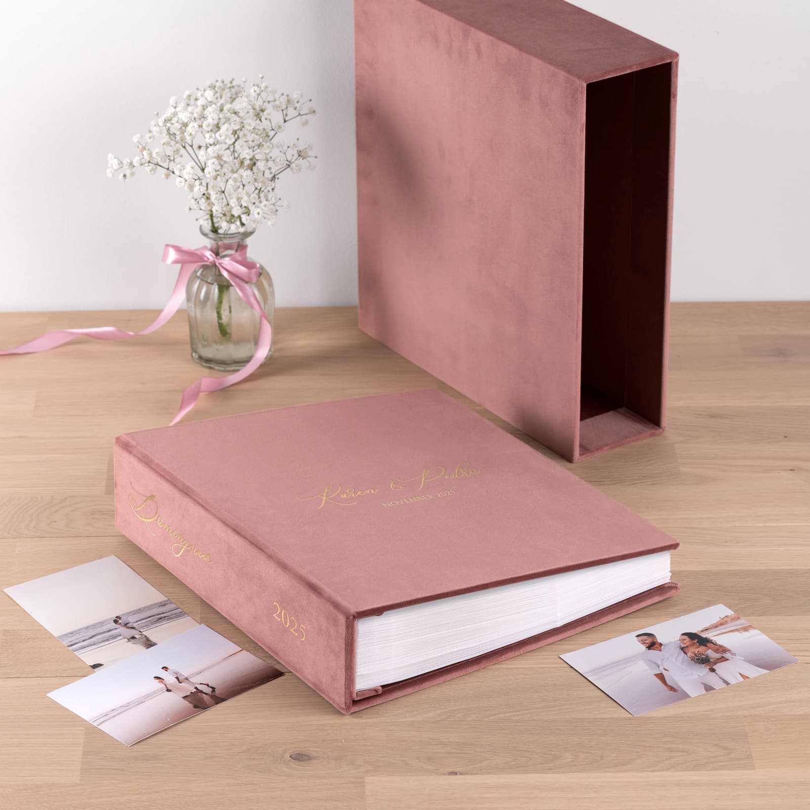 Velvet Slip In Photo Album for 100-1000 4x6 Photos - Image 8