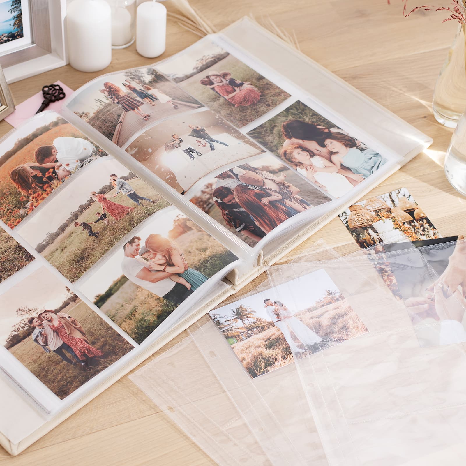 Leather Slip In Photo Album for 100-1000 4x6 Photos - Image 4