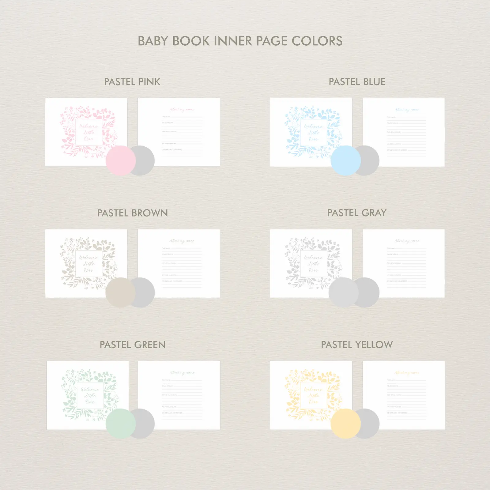Suede Baby Photo Book - Image 8