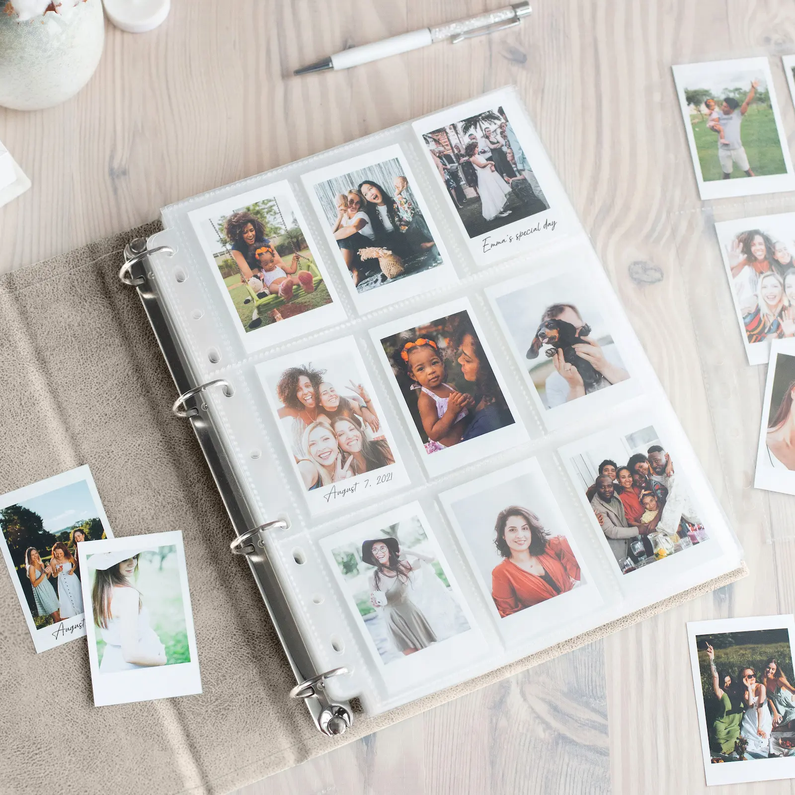 Eco Leather Instax Mini Photo Album - Image 7