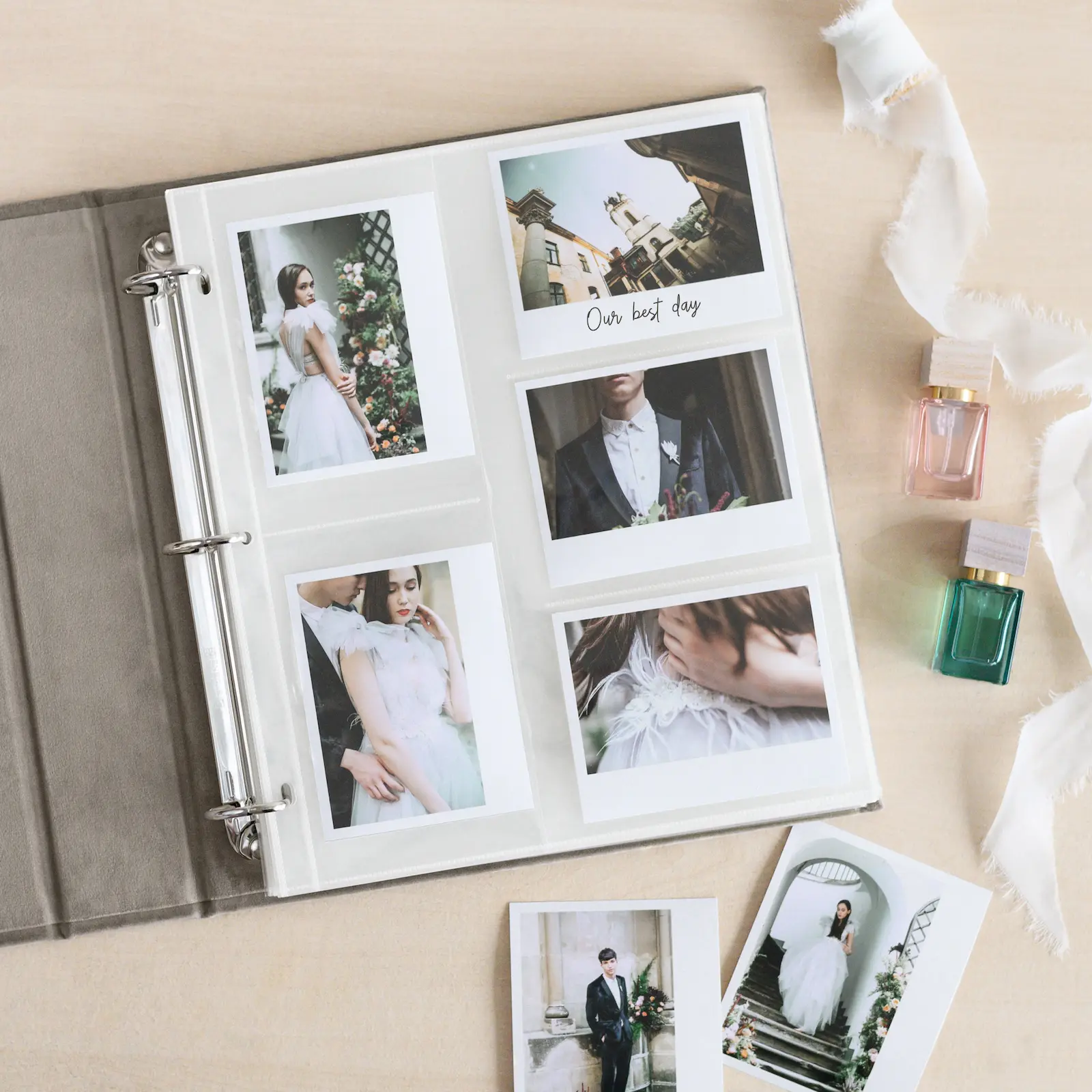 Velvet Instax Square Photo Album - Image 7