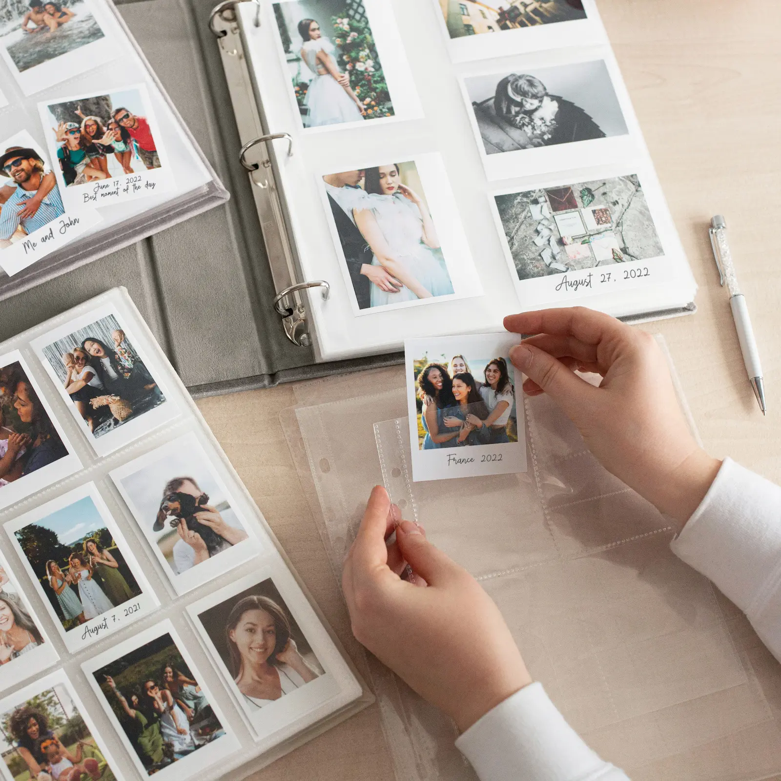Velvet Instax Square Photo Album - Image 8