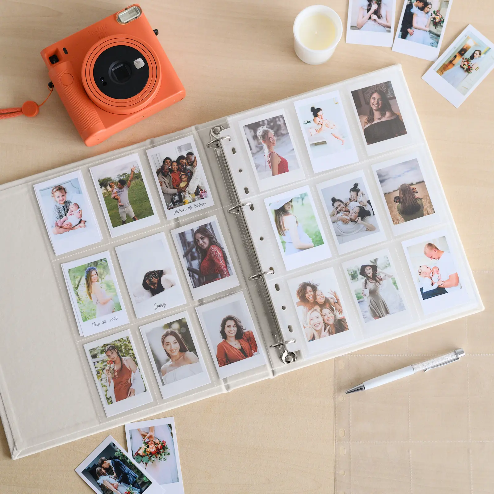 Velvet Instax Square Photo Album - Image 4