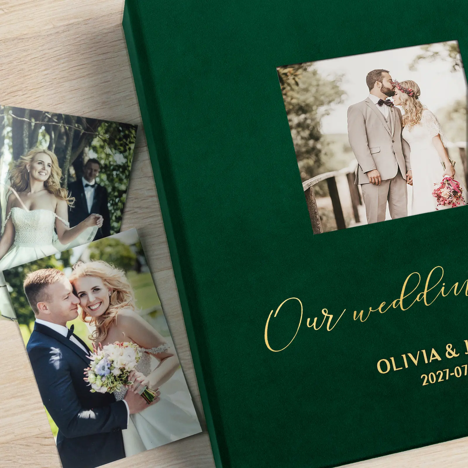 Velvet Slip In Photo Album with Photo Window for 100-1000 4x6 Photos - Image 4