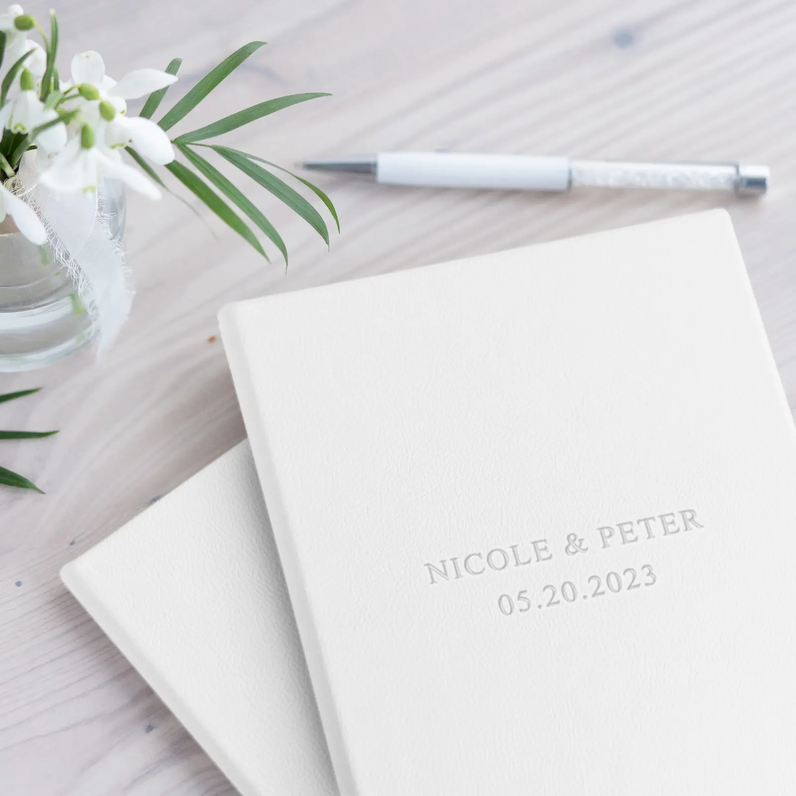 Eco Leather Vow Book - Image 3