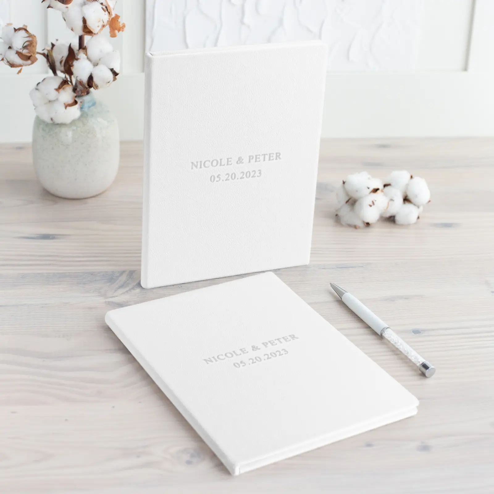 Leather Vow Book - Image 5