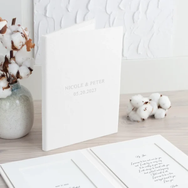 Leather Vow Book