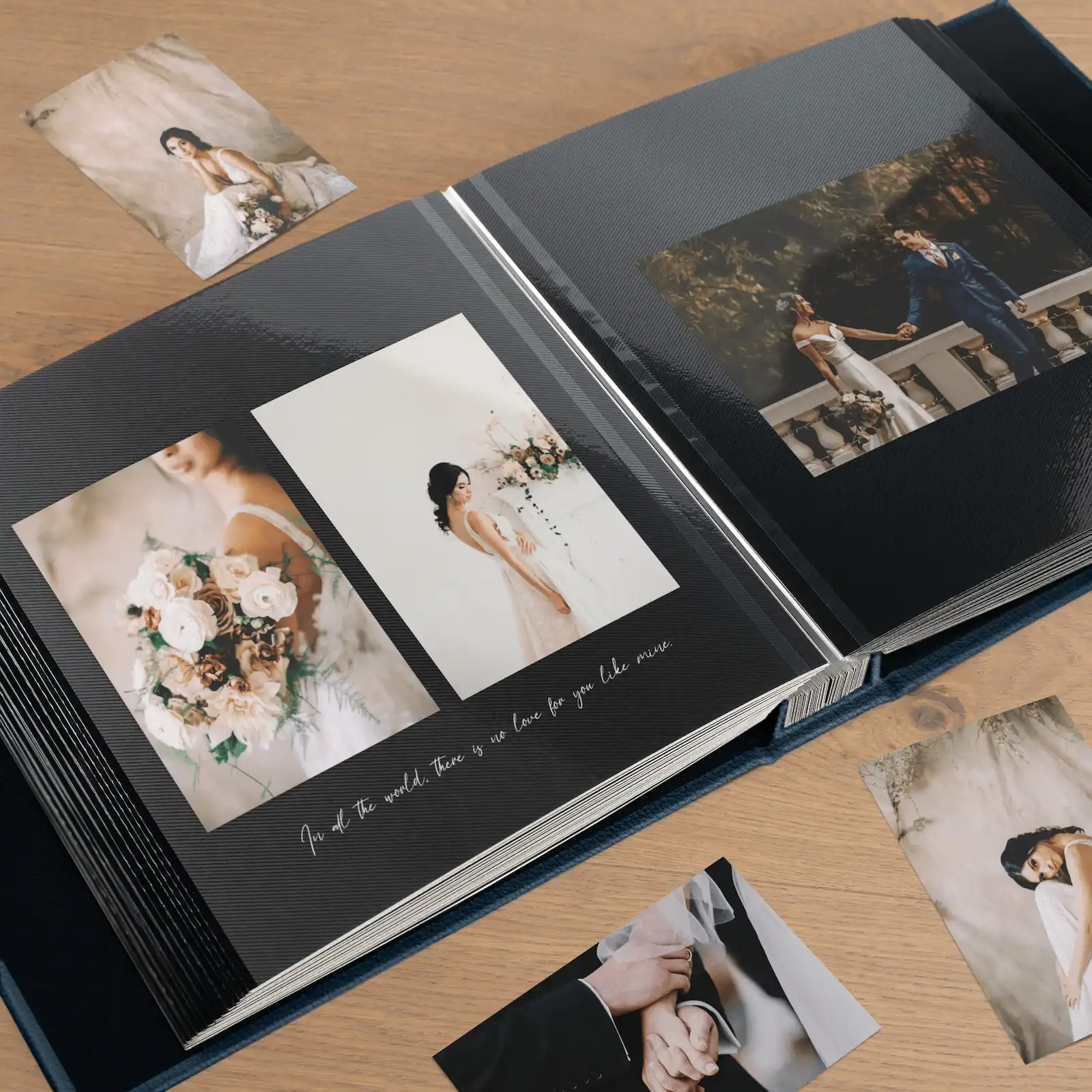Leather Self Adhesive Photo Album, Photo Window - Image 5