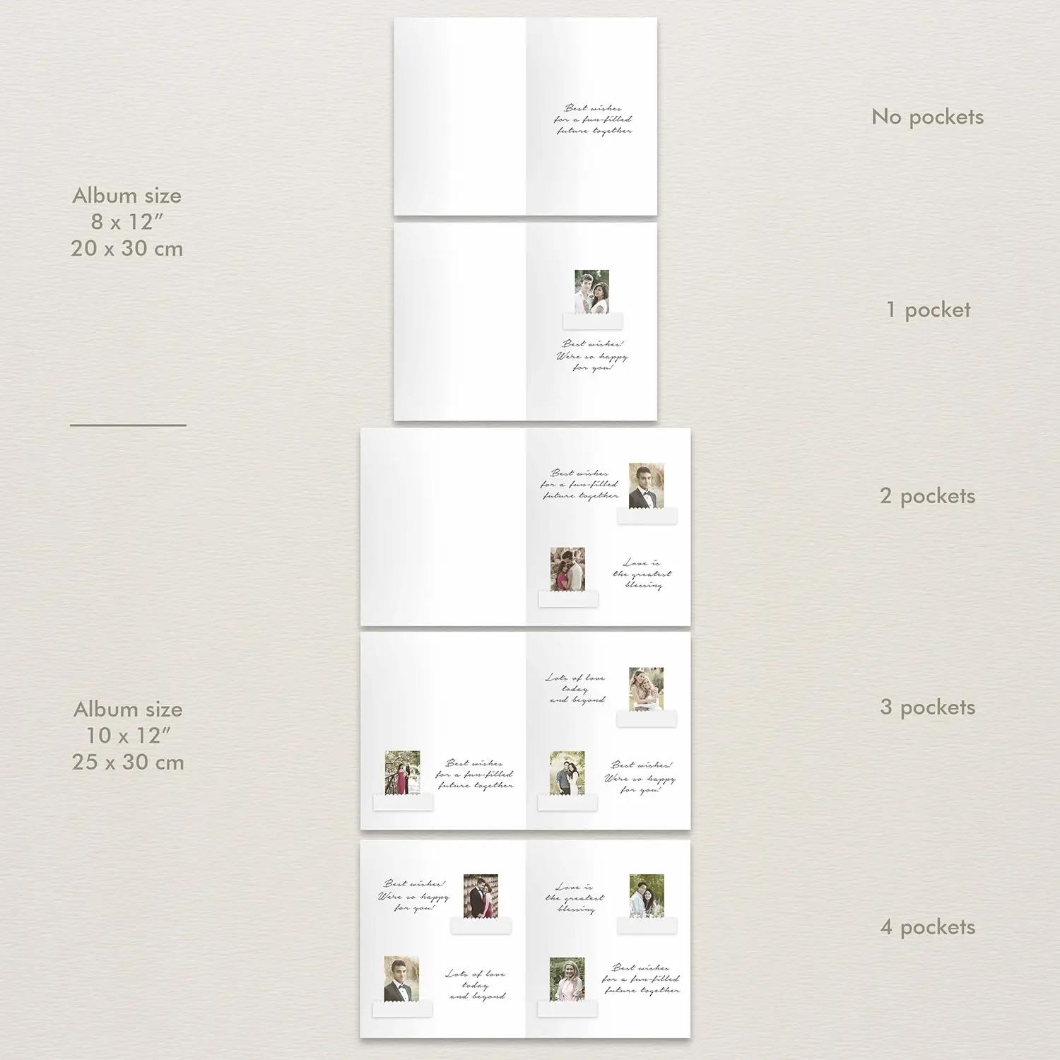 Leather Wedding Guest Book Vertical UV - Image 7