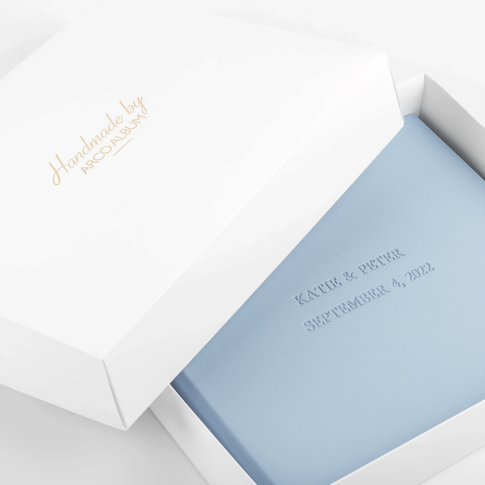 Eco Leather Wedding Guest Book - Image 5