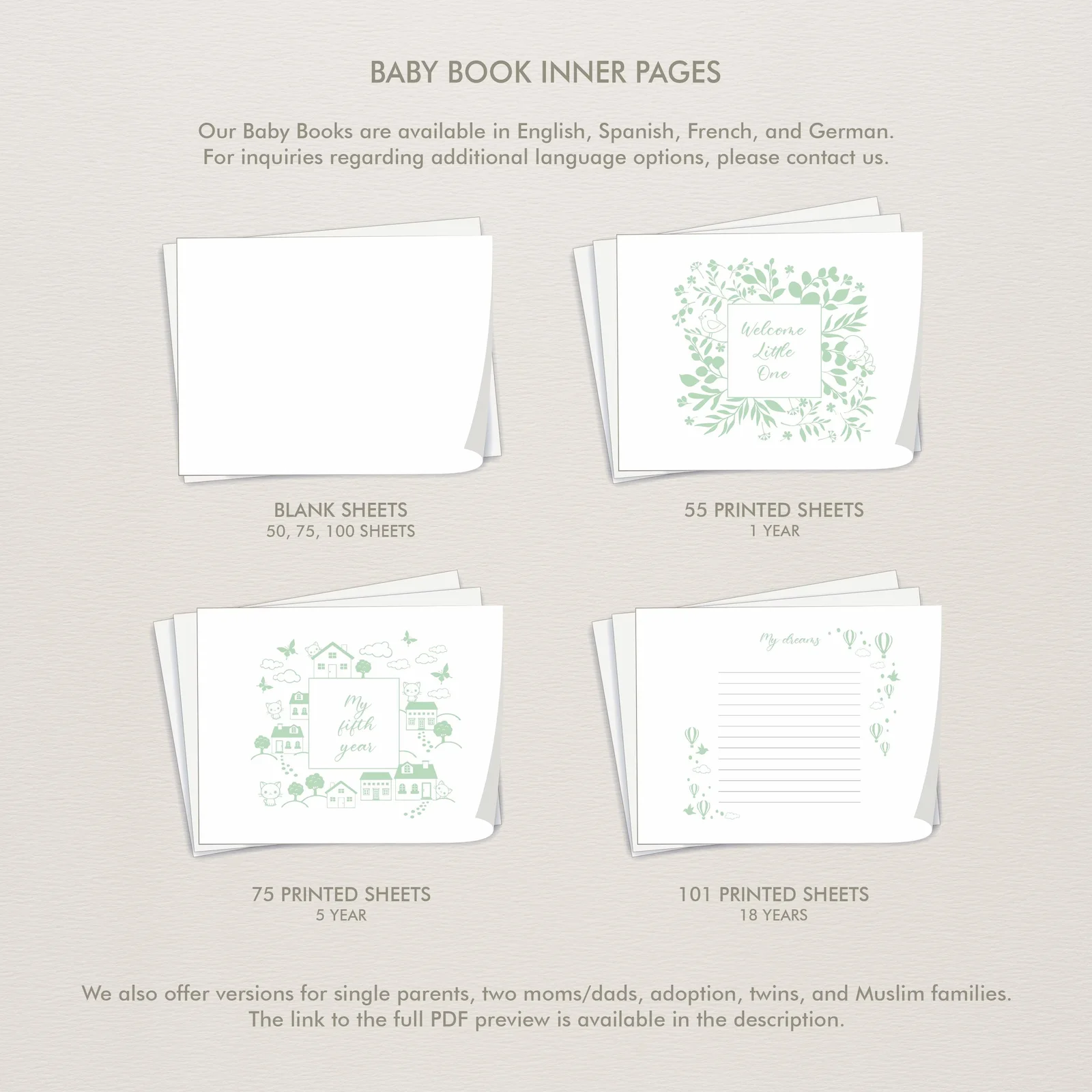 Velvet Baby Photo Book #B40 - Image 7