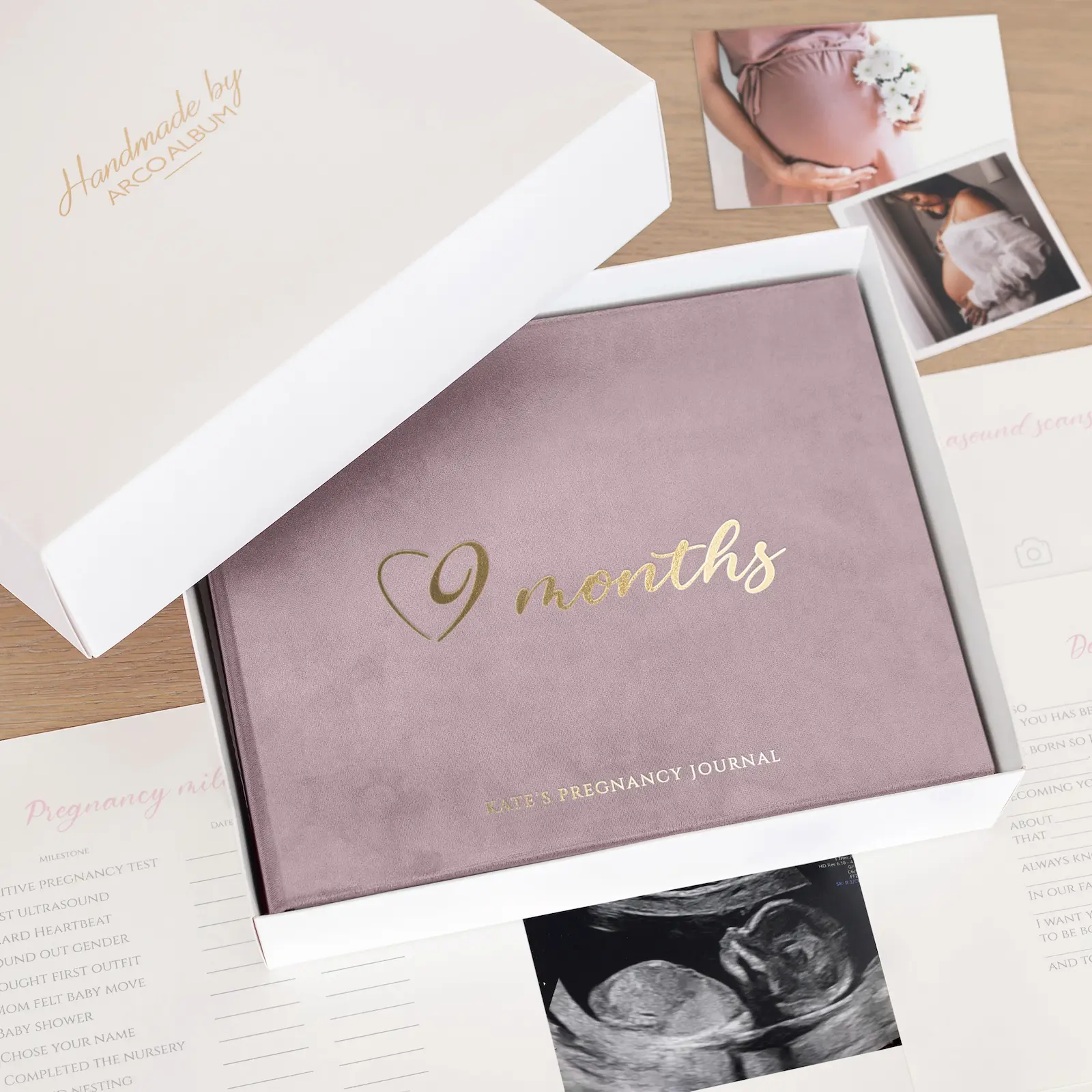 Velvet Pregnancy Book, Design P11 - Image 4