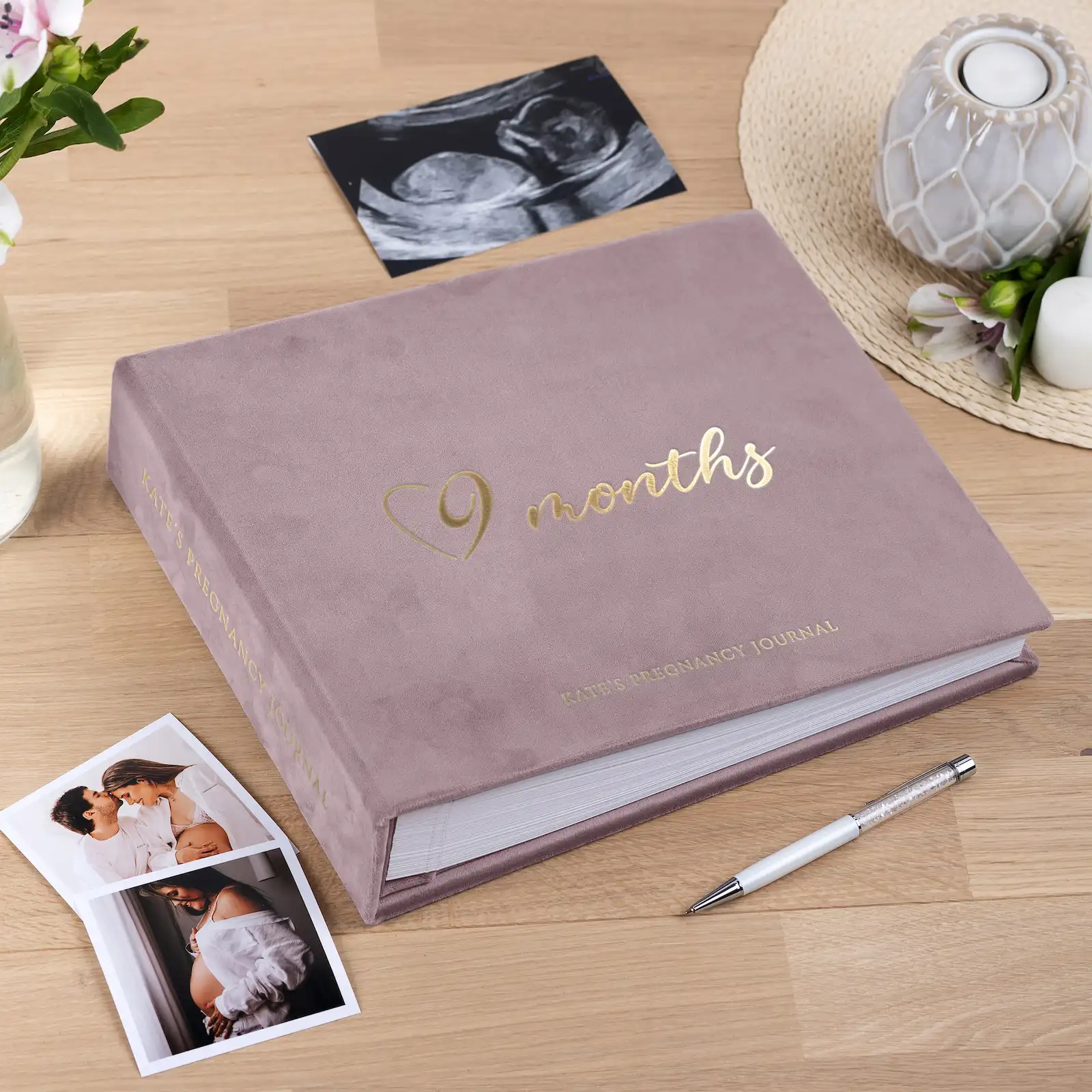 Velvet Pregnancy Book, Design P11 - Image 2