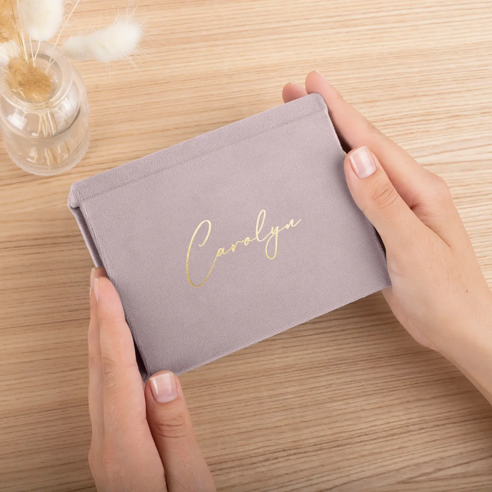 Velvet Keepsake Box for Instant Photos - Image 3