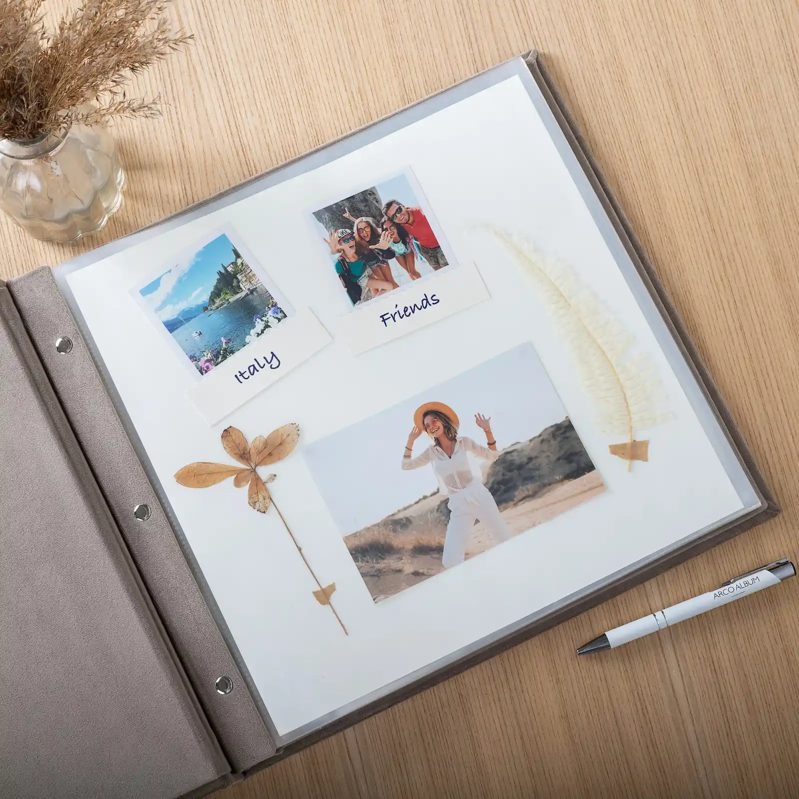 Velvet Screw-Bound Scrapbook 12x12" - Image 2