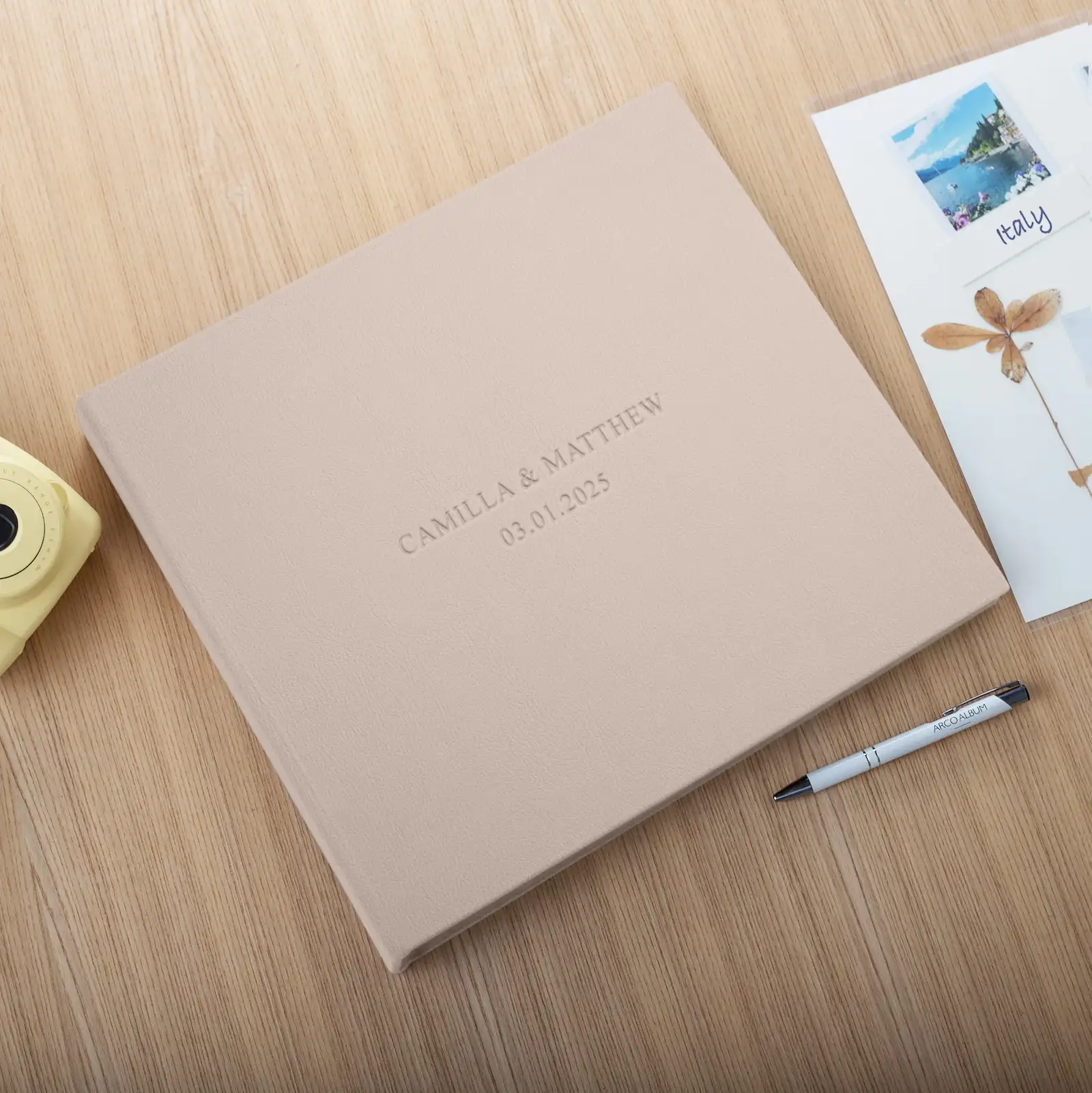 Leather Screw-Bound Scrapbook 12x12" - Image 5