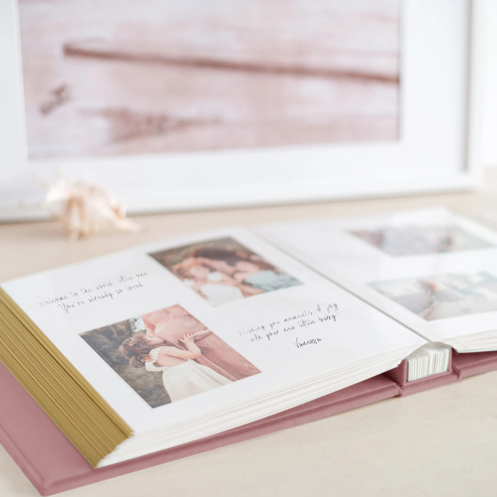 Velvet Baby Self Adhesive Photo Album, Design B24 - Image 2