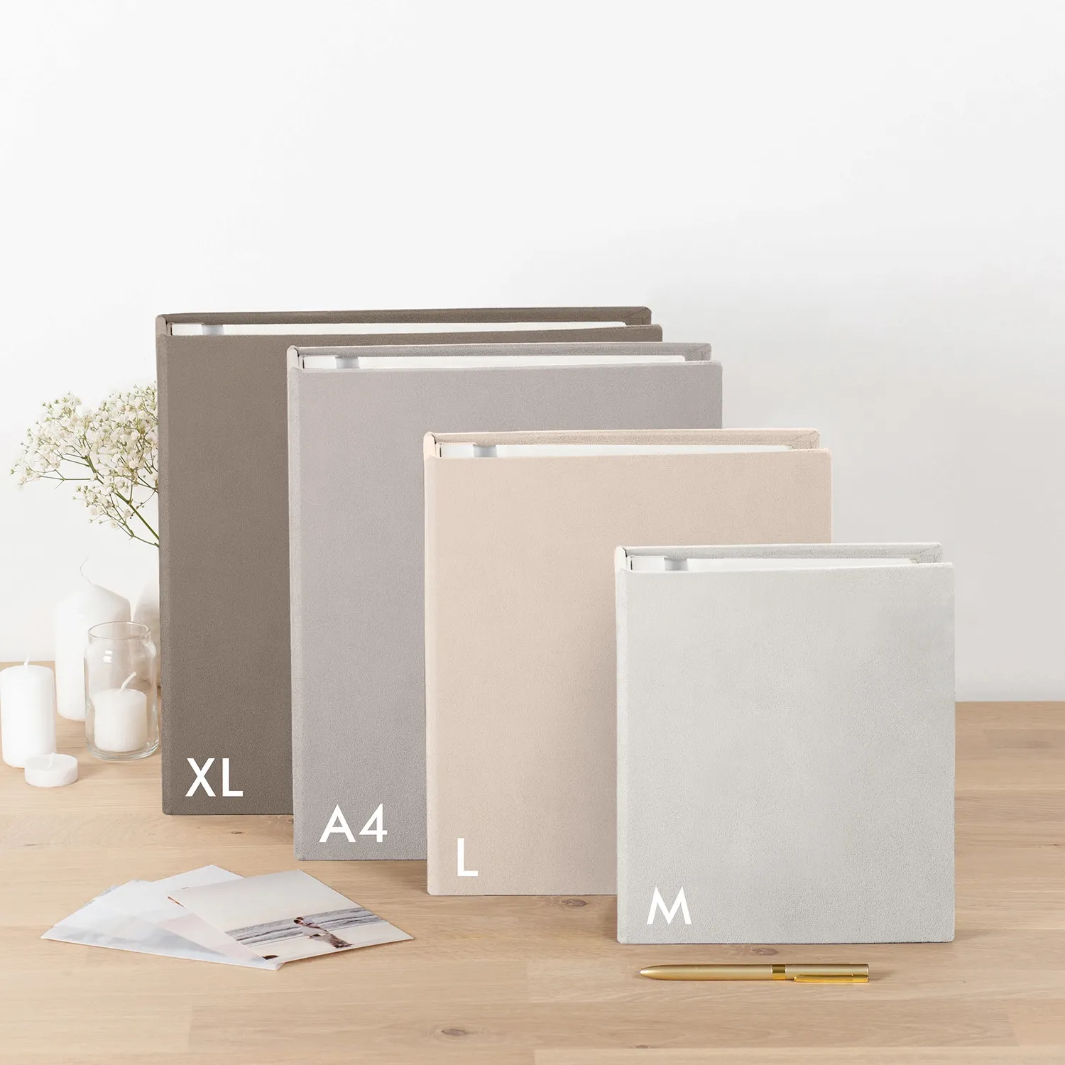 Linen Baby Self Adhesive Photo Album, Design B74 - Image 8