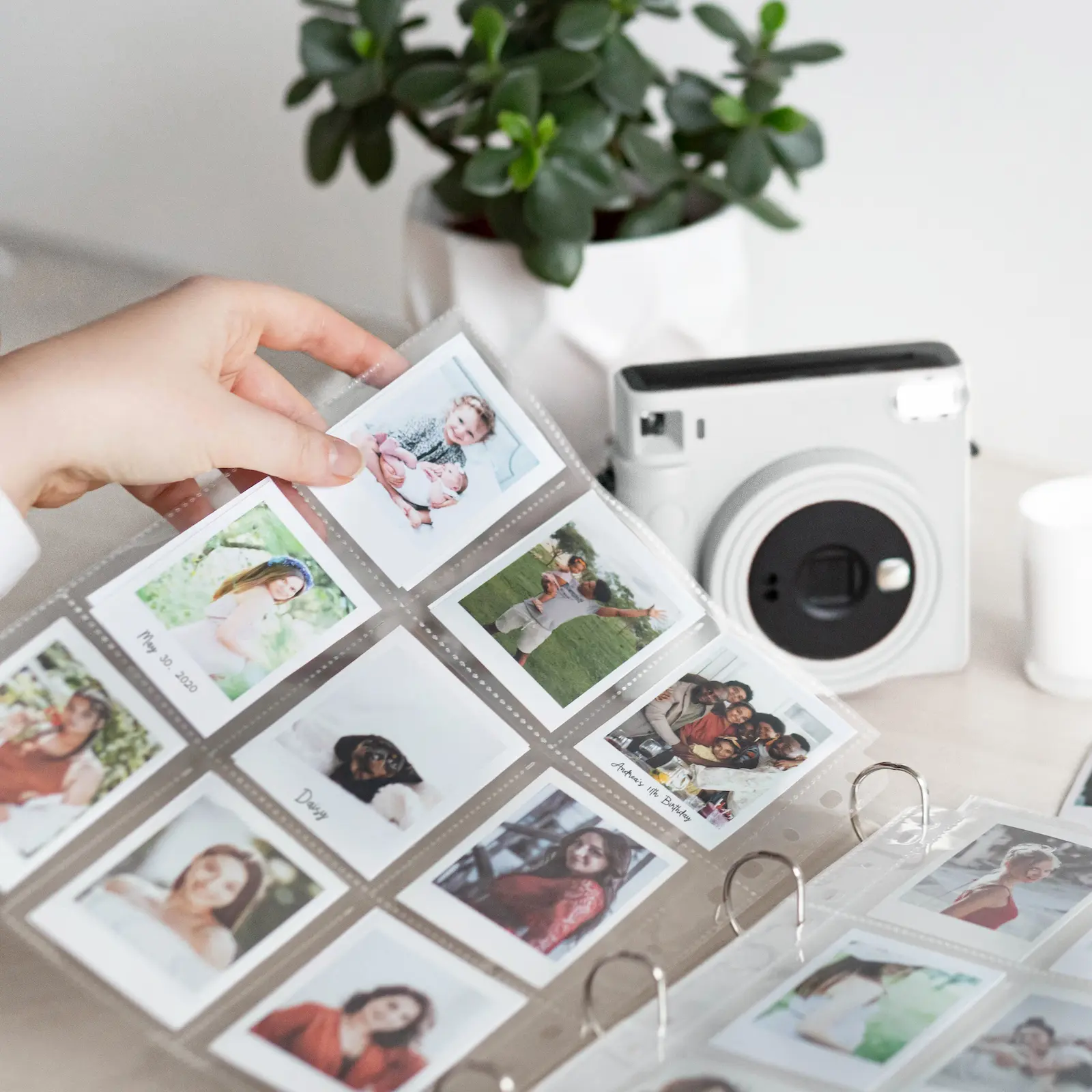 Suede Instax Mini Photo Album - Image 3