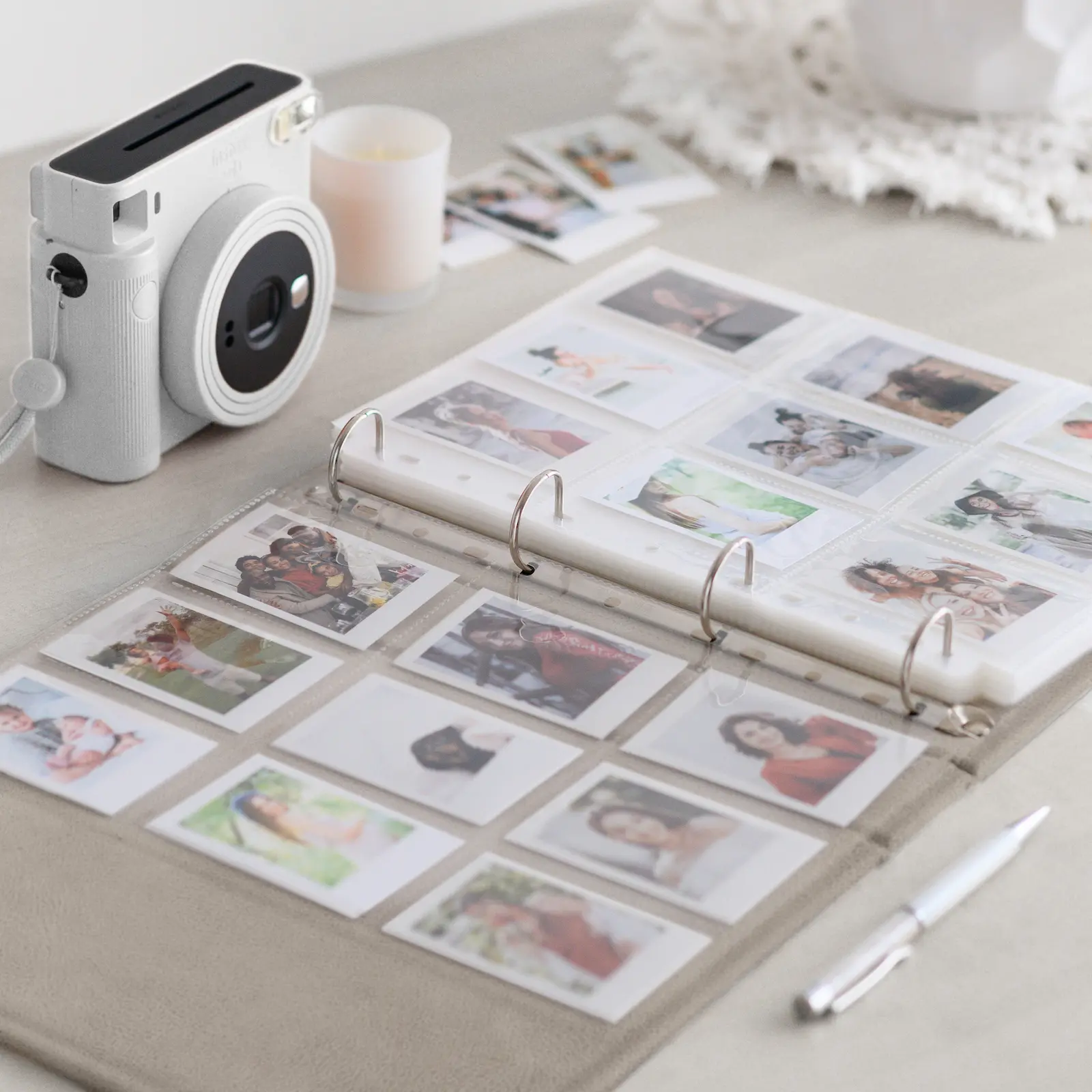Suede Instax Mini Photo Album - Image 4
