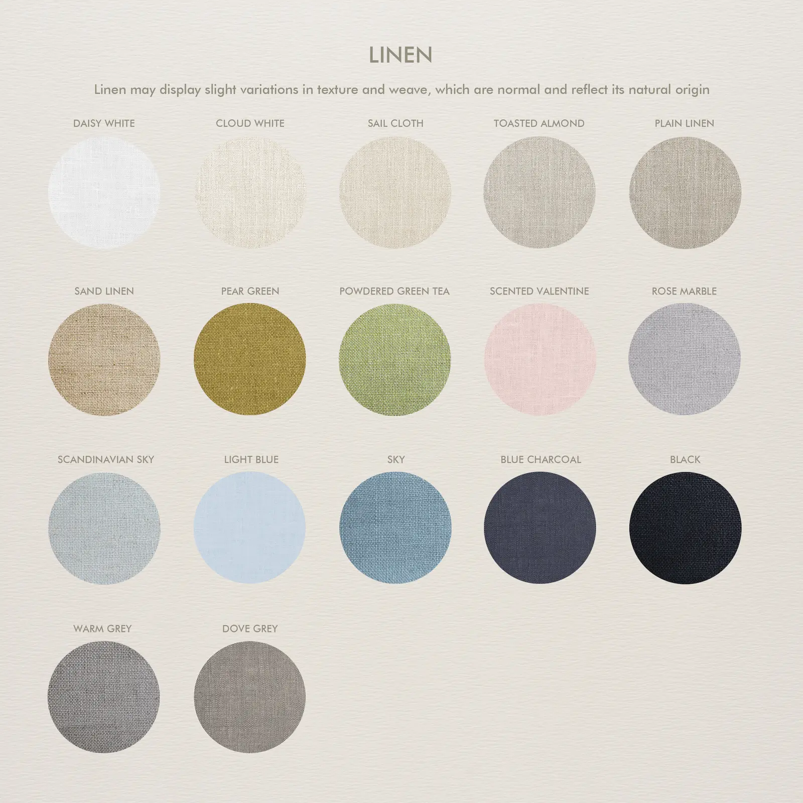Linen Round Keepsake Box - Image 11