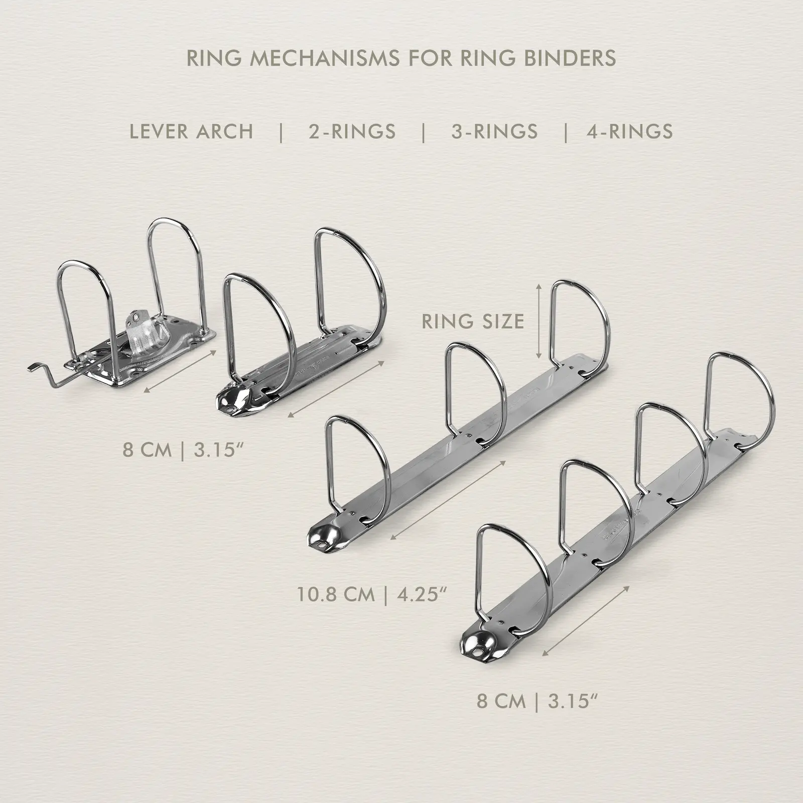 Genuine Leather Ring Binder Box - Image 5